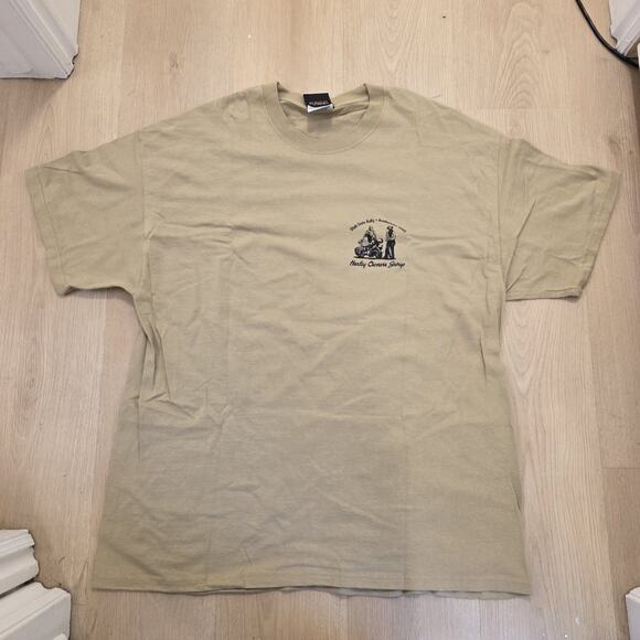 Vintage Hanes Harley Davidson Tan Utah Hog Rendezvous 2000 T-Shirt Size XL - Picture 3 of 10